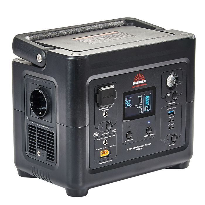Портативная аккумуляторная станция Vitals Professional PS 500qc фото 6
