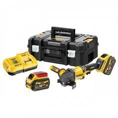 Шлифмашина угловая - болгарка аккумуляторная бесщёточная DeWALT DCG418T2 фото 1