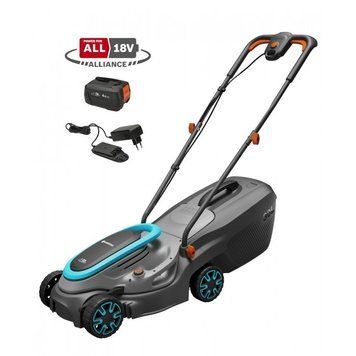 Акумуляторна газонокосарка Gardena PowerMax 32/18V P4A Set (14632-20) фото 1