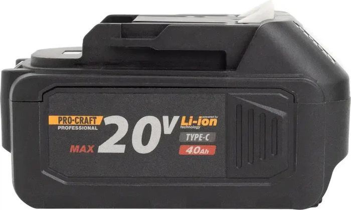 Аккумулятор ProCraft Battery 20/4С 20 В 4 А&sdot;год Type-C фото 8