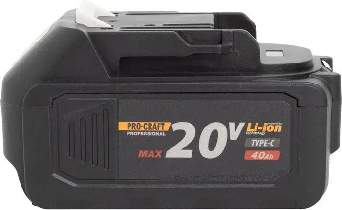 Аккумулятор ProCraft Battery 20/4С 20 В 4 А&sdot;год Type-C фото 2