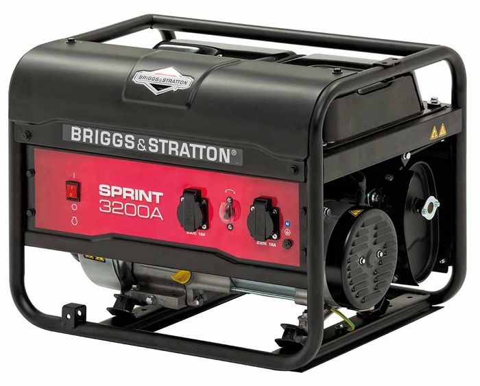 Переносний бензиновий генератор Briggs & Stratton Sprint 3200A фото 1