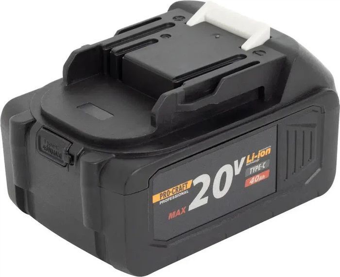 Аккумулятор ProCraft Battery 20/4С 20 В 4 А&sdot;год Type-C фото 11