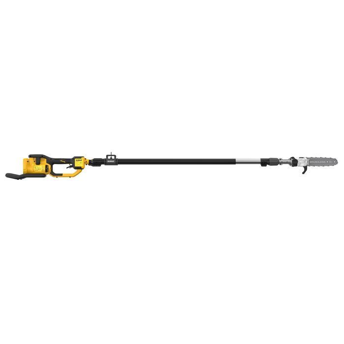 Висоторіз акумуляторний безщітковий з телескопічною штангою DeWALT, XR FLEXVOLT 54 В Li-lon, довжина шини 25 см, швидкість ланцюга 15.6 м/с, загальна довжина інструменту 270-350 см, без акумулятора і зарядного пристрою, вага 6.9 кг фото 4