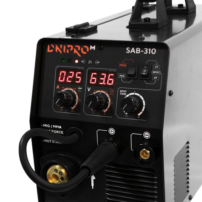 Напівавтомат інверторний IGBT MIG/MMA Dnipro-M SAB-310 фото 15