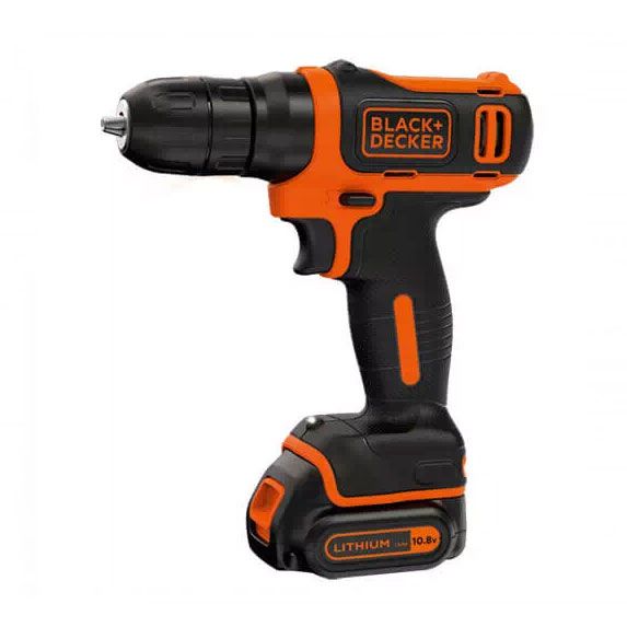 Дрель-шуруповёрт аккумуляторная BLACK+DECKER BDCD12 фото 1