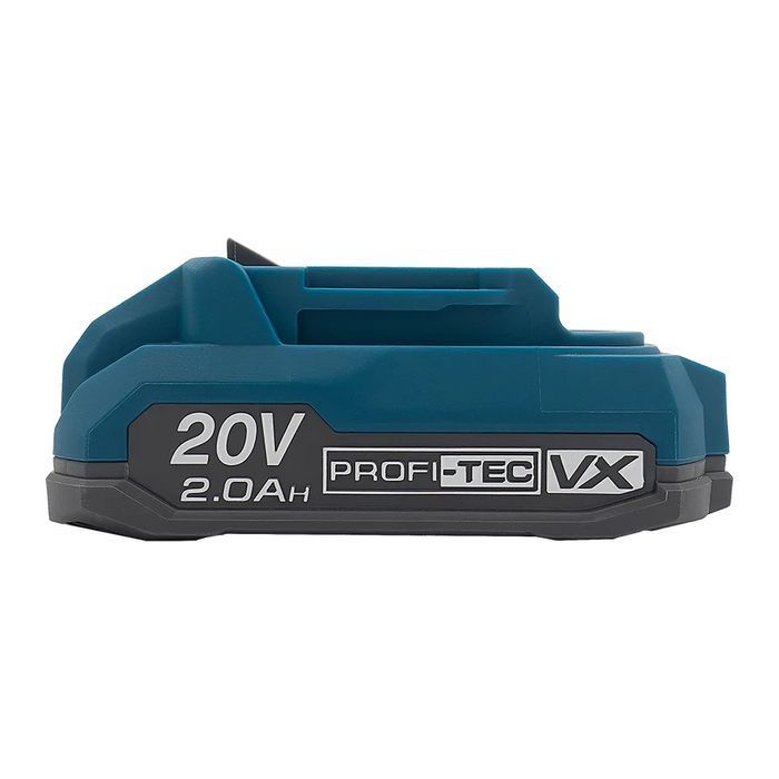 Аккумуляторная батарея PROFI-TEC PT2020VX (20 В / 2.0 Ач, высокотоковая, с индикатором) фото 2