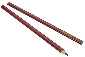Олівець для розмітки по дереву, довжиною 300 мм, твердістю 2В STANLEY STHT0-72997 фото 1
