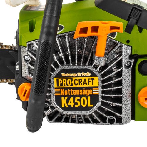 Бензопила Procraft K450L + Масло Procraft для цепи 1 л + Масло Procraft моторное 2-тактное 1 л фото 7
