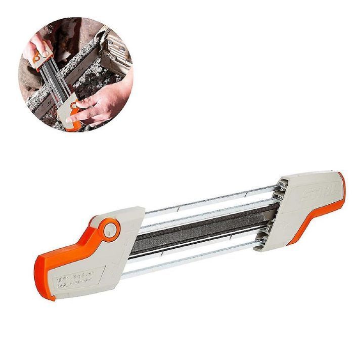 Тримач з круглим і плоским напилком Stihl 4,0 мм 56057504303 фото 5