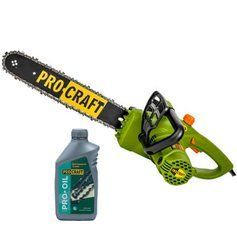 Цепная пила Procraft K1800 боковая + Масло Procraft для цепи 1 л фото 1