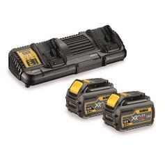Комплект зарядний пристрій та акумулятор DeWALT DCB132T2 фото 1