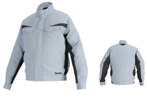 Аккумуляторная куртка с вентиляцией Makita DFJ213A2XL фото 1