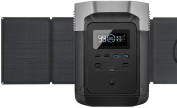 Комплект EcoFlow DELTA + 3*110W Solar Panel фото 1