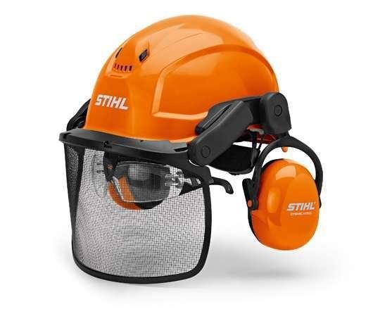 Шлем защитный с сеткой и наушниками Stihl DYNAMIC X-Ergo (8880807) фото 1