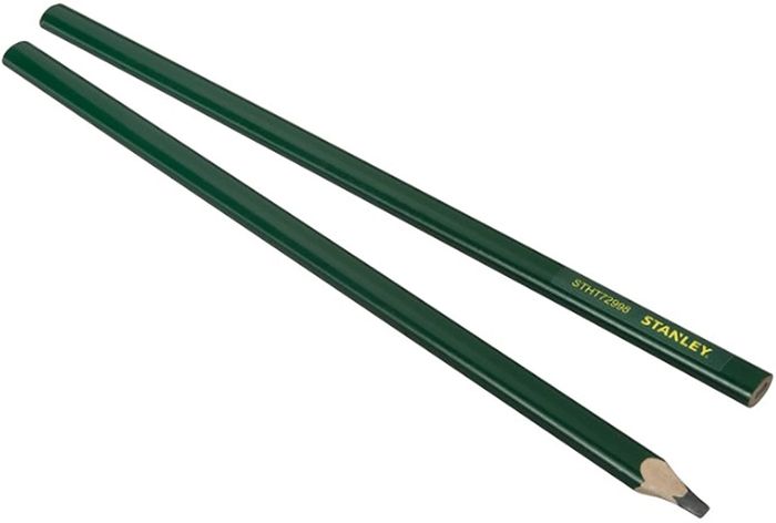 Олівець для розмітки по цеглі, довжиною 300 мм, твердістю 4Н STANLEY STHT0-72998 фото 2