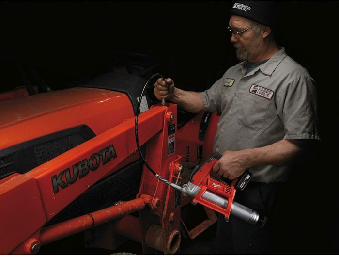 Шприц для змащення акумуляторний MILWAUKEE, M12 GG-0 фото 4