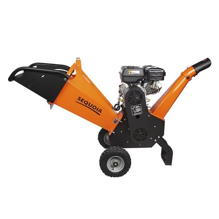 Подрібнювач гілок SEQUOIA SPWC100, бензиновий двигун Loncin G270F, 6.6 кВт, максимальний діаметр гілок 100 мм, вага 115 кг фото 2