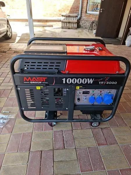 Комплект бензиновый генератор MAST GROUP KYH13000+ газовая плитка Orcamp CK-506+ Электрический обогреватель GEKO 8 фото 2