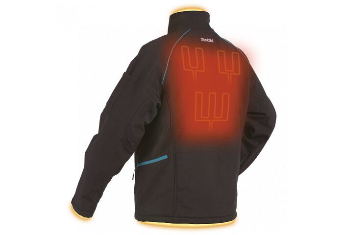 Аккумуляторная куртка Makita DCJ205ZXL фото 4