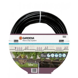 Шланг капельного полива Gardena Micro-Drip-System для рядного полива 50 м, 1.6 л/год (13504-20) фото 1