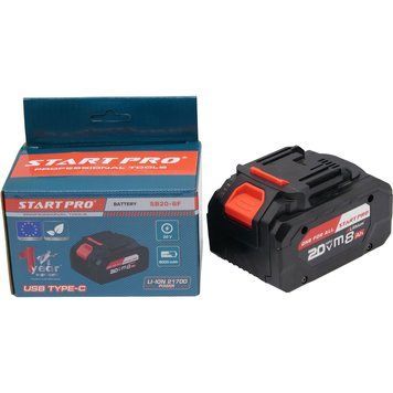 Аккумуляторная батарея 8.0 А*ч - SB20-8F Start Pro 6387 USB Type-C фото 1