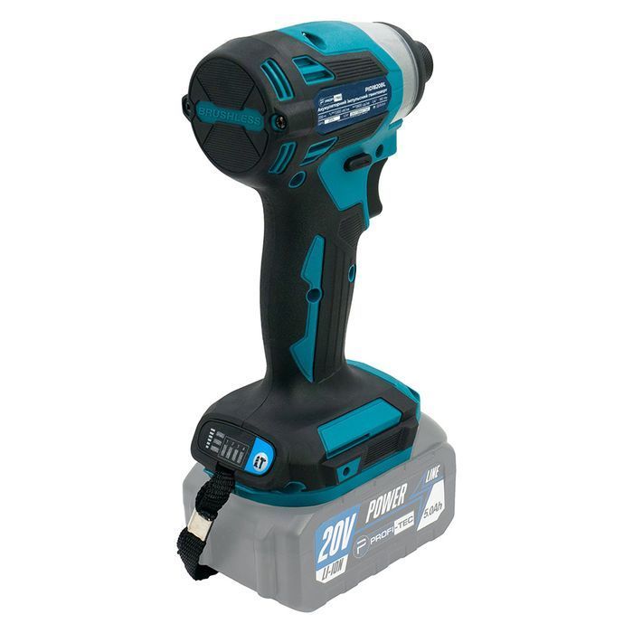 Акумуляторний імпульсний гвинтоверт PROFI-TEC PID1820BL POWERLine фото 5