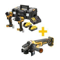 Набір з двох інструментів безщіткових + подарунок DeWALT DCK2050H2T+DCG405N фото 1