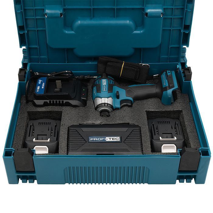 Акумуляторний імпульсний гвинтоверт PROFI-TEC PID1820BL POWERLine фото 11