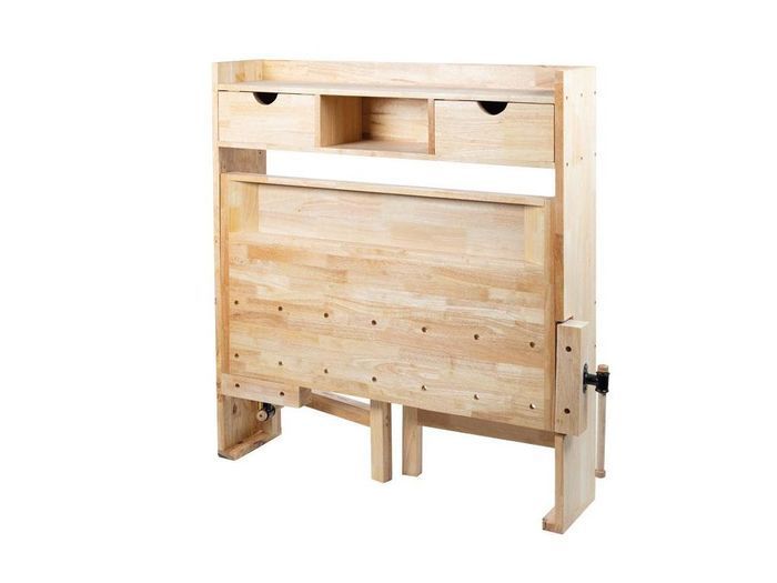 Верстак столярний з каучукового дерева Holzmann WB 123A фото 4