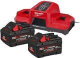 Набір акумуляторів і зарядний пристрій Milwaukee M18 FORGENRG-802 DBSC (4933498616) фото 1