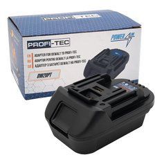 Адаптер PROFI-TEC DW20PT, с батареи DeWalt / Milwaukee на инструмент PROFI-TEC (Makita) фото 1