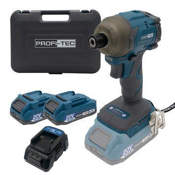 Аккумуляторный импульсный винтоверт PROFI-TEC PPID2620 POWERLine фото 1