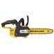 Пила ланцюгова акумуляторна безщіткова DeWALT, XR Li-Ion 18 В, шина 30 см, ланцюг OREGON 3/8, 1.1 мм, автоматична подача масла, без акумулятора і зарядного пристрою, 2.7 кг