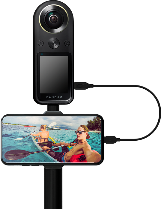 Кабель Kandao USB-C &mdash; Lightning для QooCam 8K фото 3