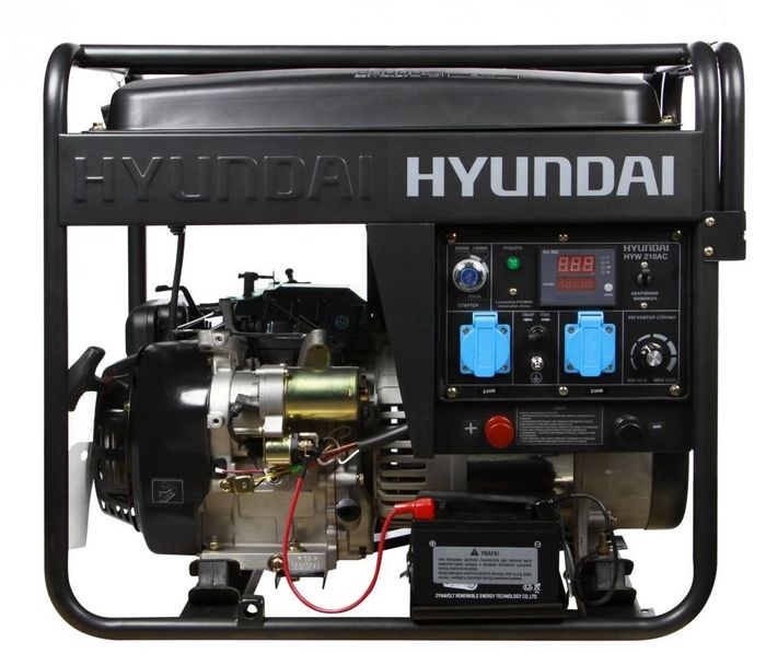 Зварювальний генератор Hyundai HY 210 фото 2