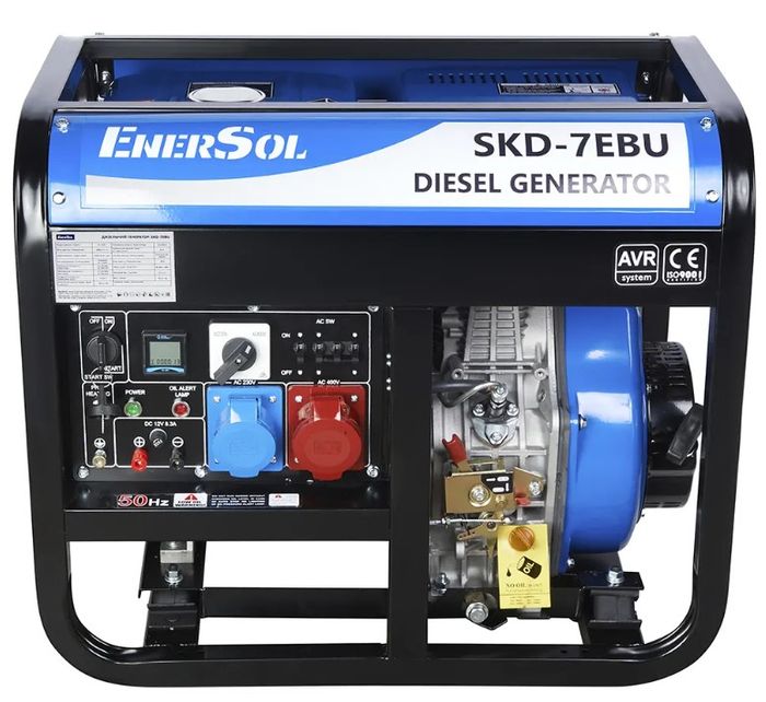 Генератор дизельный EnerSol SKD-7EBU фото 1