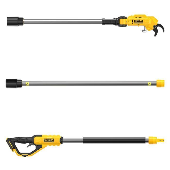 Ножиці садові - секатор зі штангою DeWALT, 18В XR Li-lon, довжина інструменту до 3-х метрів, діаметр різу гілок до 38 мм, вага без акумулятора 3.3 кг, без акумуляторів і зарядного пристрою, картон фото 3