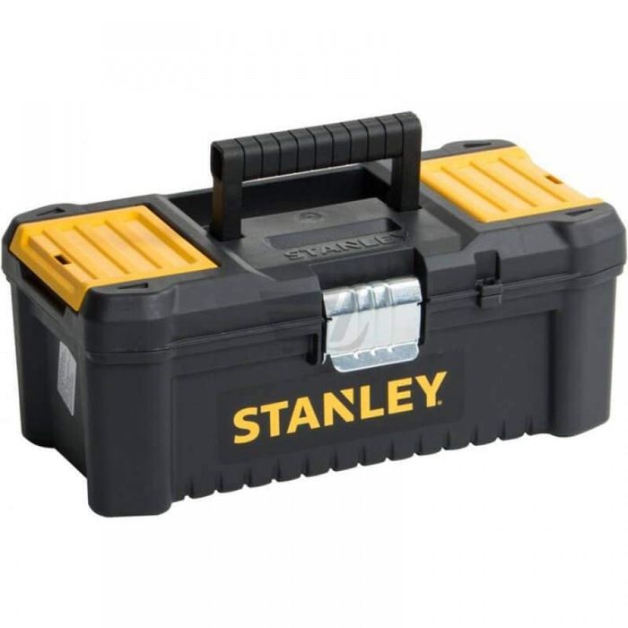 Ящик ESSENTIAL пластиковый с металлическими защелками, размер 316x156x128 мм (12.5) STANLEY STST1-75515 фото 2