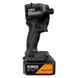 Шурупокрут ударний DeWALT, McLaren F1 TEAM SPECIAL EDITION, безщітковий, XR Li-Ion 18 В 5 Аг, 206,2 Нм, 3250 об/хв, 3800 уд/хв, розмір тримача насадок 6,35 мм (1/4), кількість швидкостей - 3, вага 0,95 кг, 2 акумулятори, зарядний пристрій, валіза TSTAK