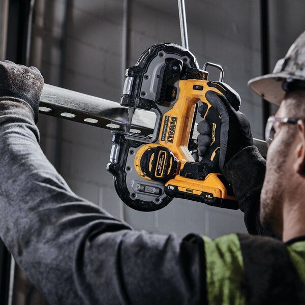 Пила ленточная аккумуляторная бесщёточная DeWALT DCS377NT фото 5