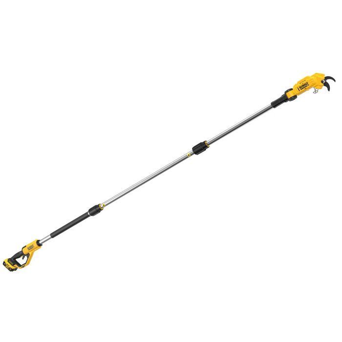 Ножиці садові - секатор зі штангою DeWALT, 18В XR Li-lon 5 Аг, довжина інструменту до 3-х метрів, діаметр різу гілок до 38 мм, вага без акумулятора 3.3 кг, 1 акумулятор, зарядний пристрій, картон фото 2