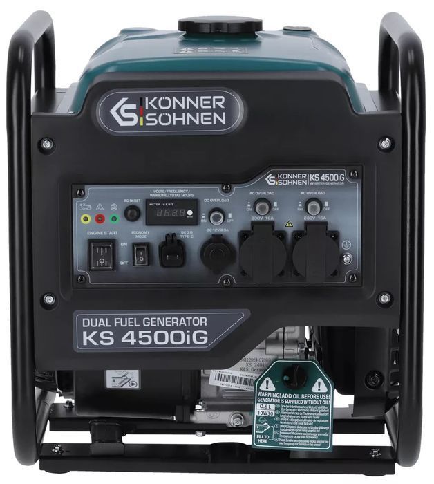 Інверторний газобензиновий генератор K&ouml;nner & S&ouml;hnen KS 4500iG (KS 4500iG) фото 3