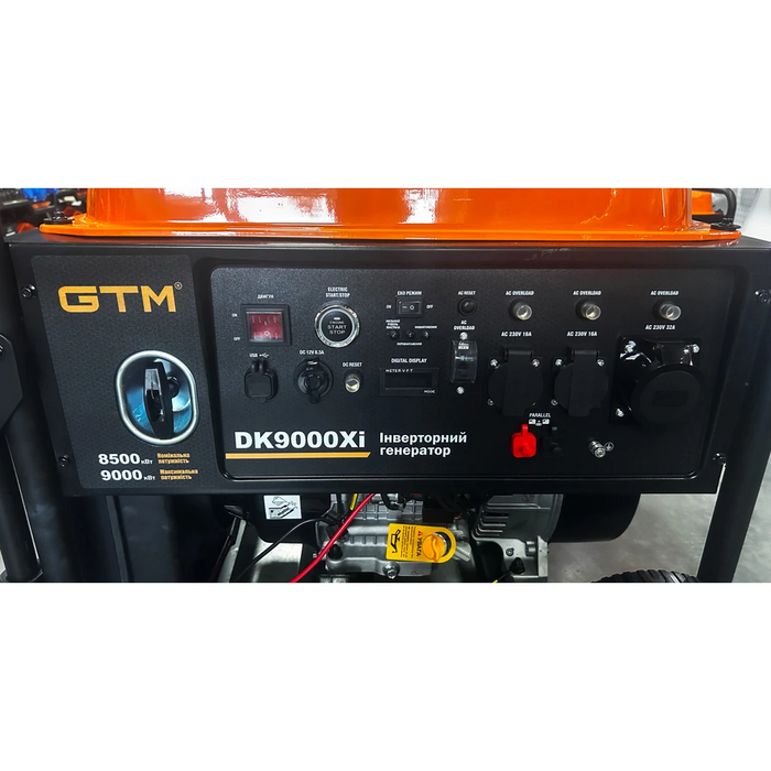Інверторний бензиновий генератор GTM DK9000Xi (34575) фото 4