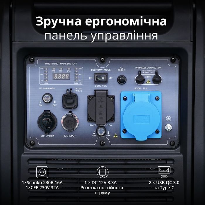 Инверторный бензиновый генератор K&ouml;nner & S&ouml;hnen KS 6000iE S (KS 6000iES) фото 8