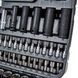 Набір головок торцевих 1/4&laquo; і 1/2&raquo; 111 предметів Vitals Master Impact + Superlock