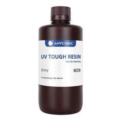 Фотополімерна смола Anycubic UV Tough Resin 1кг сіра фото 1