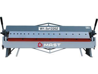 Сегментный листогибочный станок MAST W1.5X1220Z фото 1
