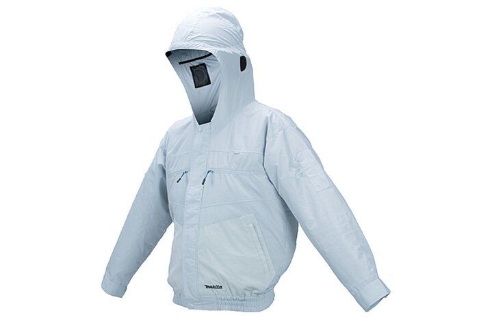 Акумуляторна куртка з вентиляцією Makita DFJ207ZL фото 1