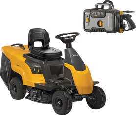 Трактор садовый бензиновый Stiga ST 250ES (Combi166+HPS110) фото 1